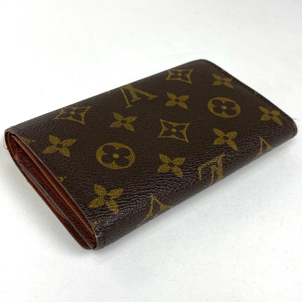 Louis Vuitton Billfold fold Wallet Bi Monnaie Wallet Porte Billet Tresor